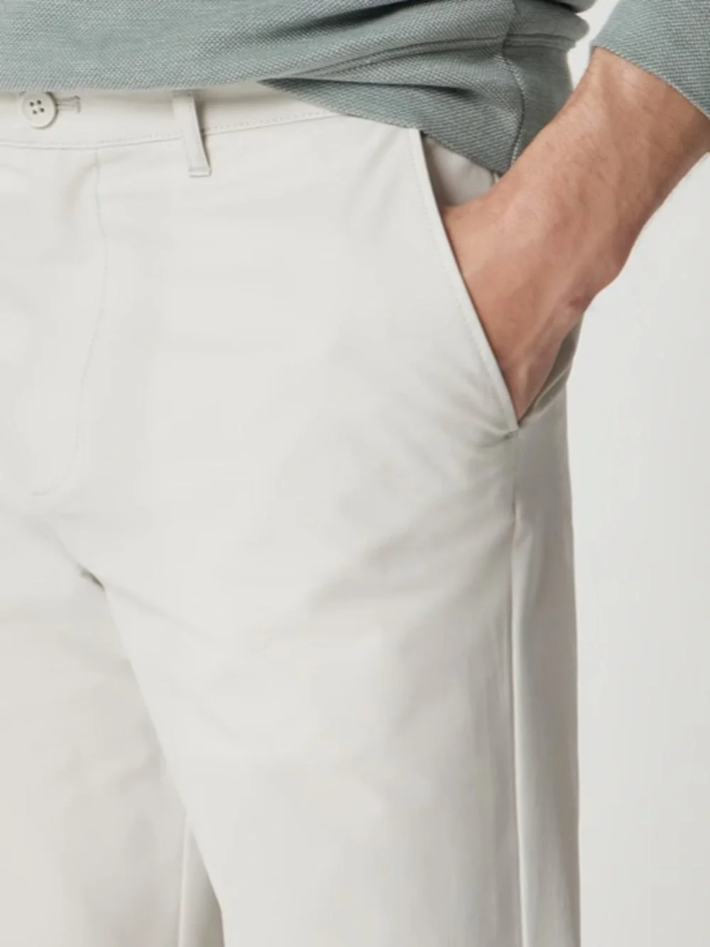 J crew stone Straight-fit tech chino pant